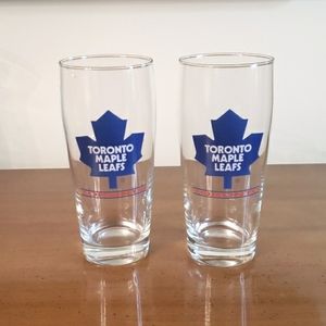 Toronto Maple Leafs Pilsner Beer Glasses